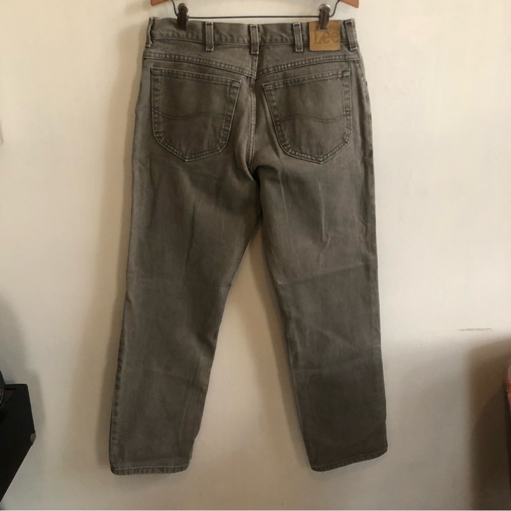 Light Gray Retro Lee Jeans